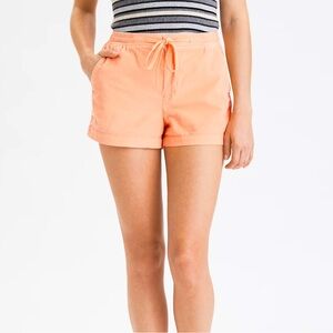 AE High-Waisted Corduroy‎ Sport Short XL peach NWOT